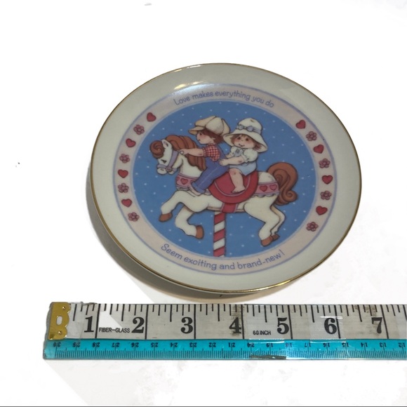 Vintage Lasting Memories Trinket Dish! Made in Japan! - Picture 2 of 5